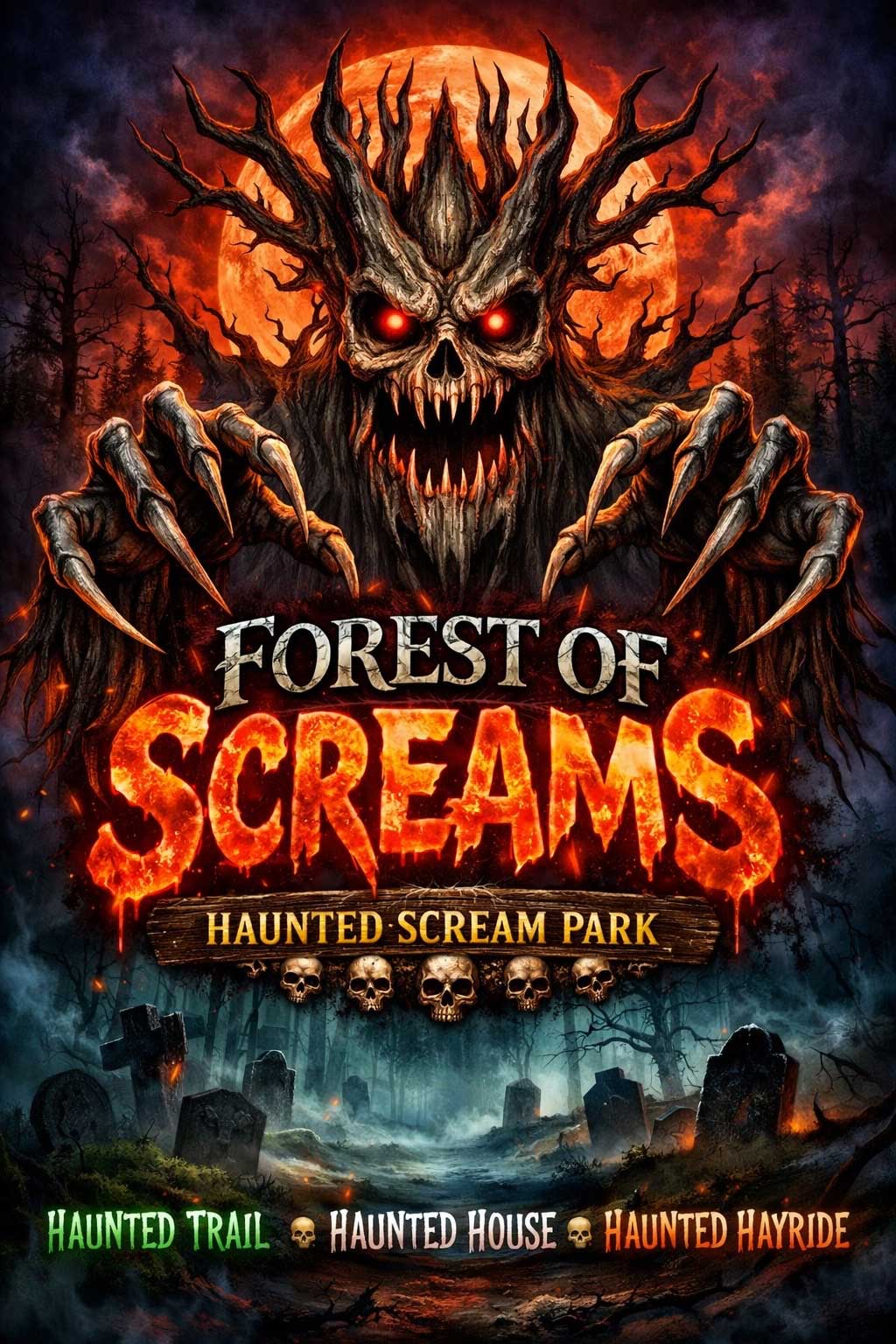Forest of Screams Haunted Scream Park